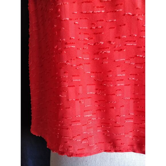 IRO Ragnhild Sleeveless Textured Boxy Top Orange S - Picture 5 of 13